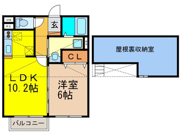 リヴェ－ル　ヴィラの物件間取画像